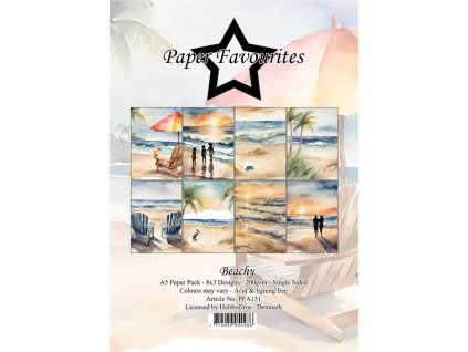 paper favourites beachy a5 paper pack pfa131 (2)