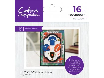 crafters companion modern man metal dies touch dow