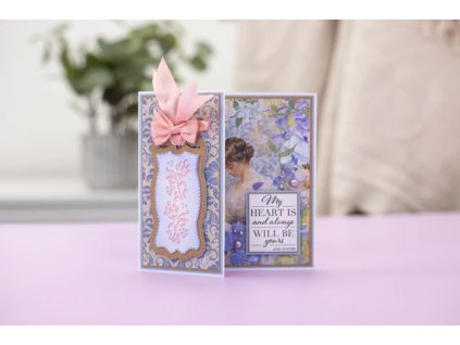 Šablony vyřezávací kovové Age of Elegance ozdobná záložka