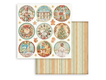 stamperia the nutcracker 12x12 inch paper sheets r