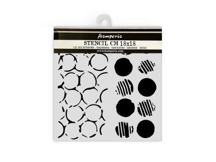 stamperia the nutcracker thick stencil 18x18cm dou (1)