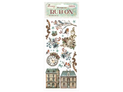 stamperia the nutcracker rub on 4x85 inch clocks d