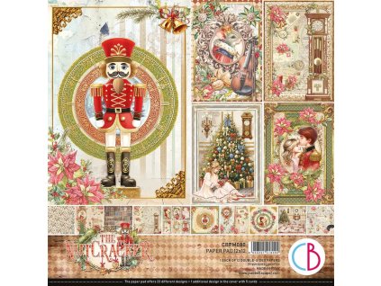 ciao bella the nutcracker 12x12 inch paper pad 12p 10 11zon