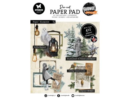 studio light paper elements grunge die cut paper p 1 11zon