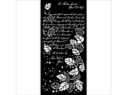 stamperia golden harmony thick stencil 12x25cm let (1)