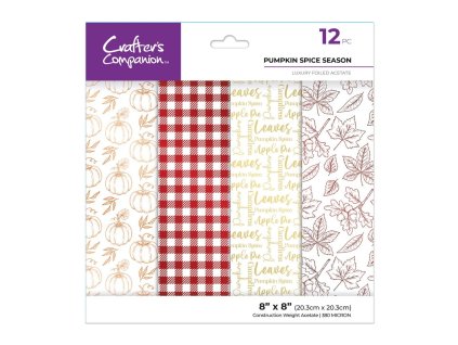 crafters companion luxury foiled acetate pack 8x8 8 11zon