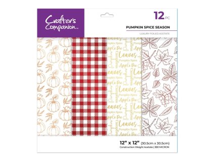 crafters companion luxury foiled acetate pack 12x1 8 11zon