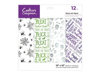 crafters companion luxury foiled acetate pack 12x1 9 11zon