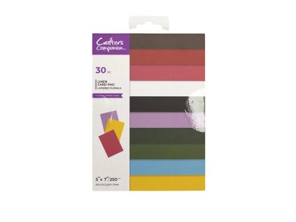 crafters companion layered florals 5x7 inch linen 2 11zon