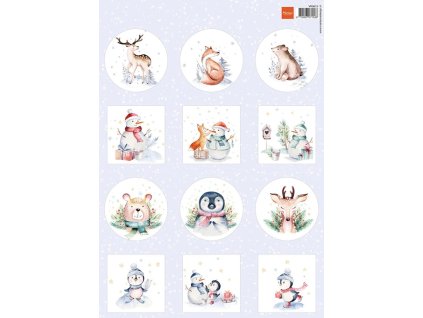 marianne design decoupage sheet a4 minis merry ani 2 11zon