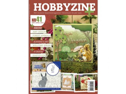 Časopis Hobbyzine 41 + šablona zdarma
