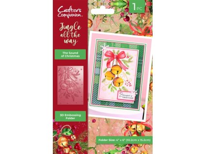crafters companion jingle all the way 3d embossing 3 11zon