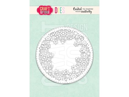craft you design round snowflakes frame dies cyd c 5 11zon