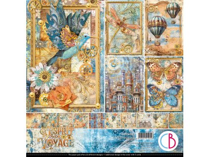 ciao bella esprit de voyage 12x12 inch paper pad 1