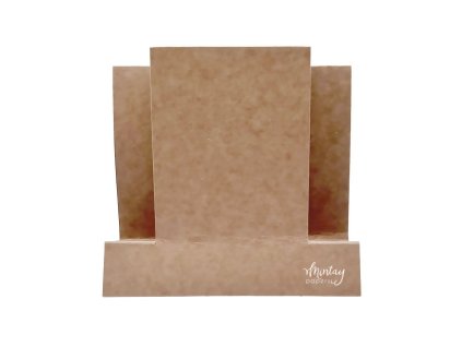 mintay basic panel card base kraft 5pcs mt basic c