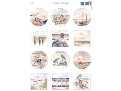 marianne design decoupage a4 sheet matties minis b