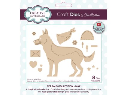 creative expressions sue wilson craft die pet pals 3 11zon