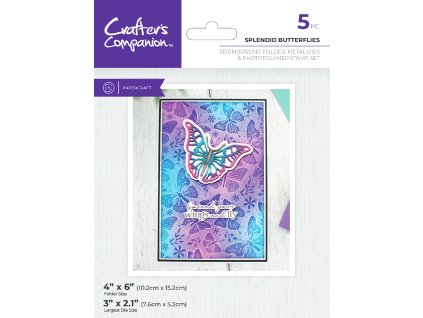 crafters companion 3d embossing folders dies and s