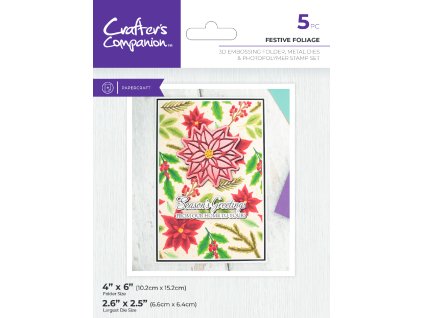 crafters companion 3d embossing folders dies and s
