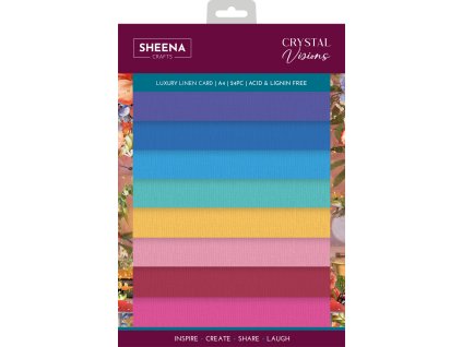 crafters companion crystal visions a4 luxury linen 1 11zon