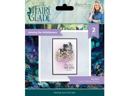 crafters companion fairy glade stamp die among the