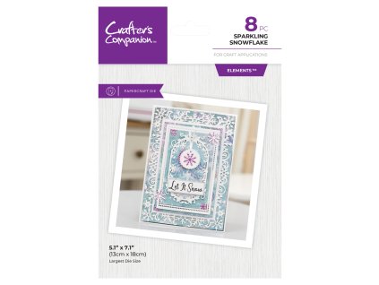 crafters companion frame create a card dies sparkl