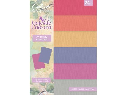 crafters companion majestic unicorn a4 luxury line 6 11zon
