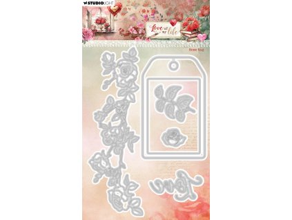 studio light love of my life cutting die rose tag 12 11zon
