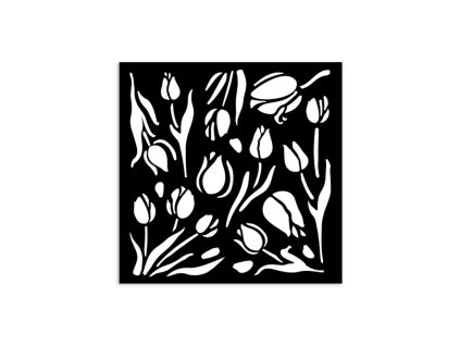 stamperia art of travelling thick stencil 12x12cm 18 11zon
