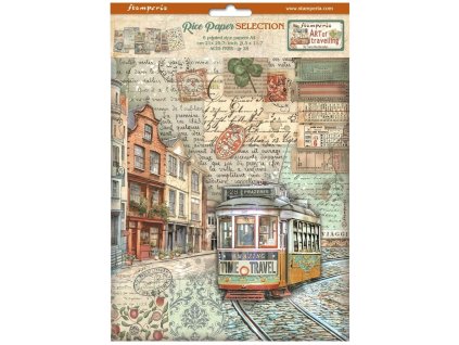 stamperia art of travelling a4 rice paper selectio 27 11zon