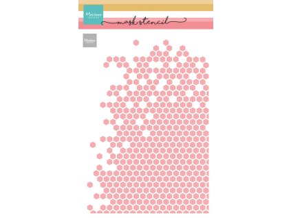 marianne design mask stencil honeycomb ps8174 1 11zon