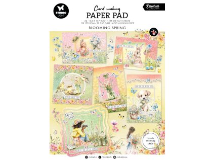 studio light blooming spring a4 card making paper 2 11zon