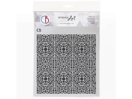 Ciao Bella flexibilní šablona Macramé effect 20x20