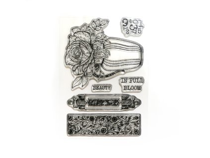 elizabeth craft designs hinged to the past stamps