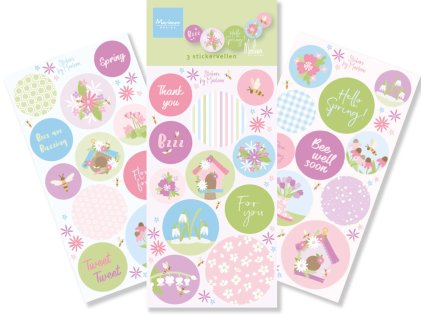 marianne design stickers by marleen hello spring c 39 11zon