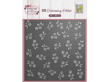 nellie snellen 3d embossing folder spring flowers 1 11zon