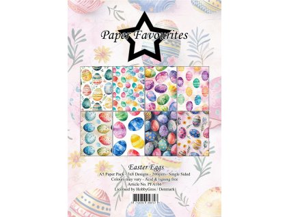 paper favourites easter eggs a5 paper pad pfa166 15 11zon