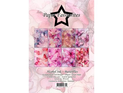 paper favourites alcohol ink butterflies a5 paper 21 11zon