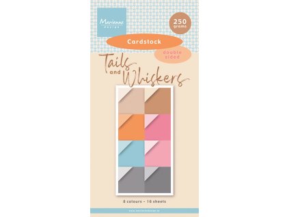 marianne design cardstock 15x30cm tails whiskers p 16 11zon