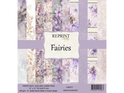 reprint fairies 12x12 inch paper pack crp077 4 11zon