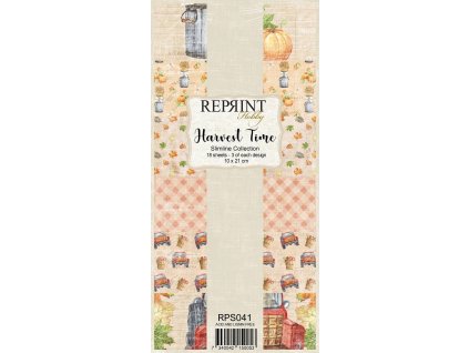 reprint harvest time slimline paper pack rps041 di 26 11zon