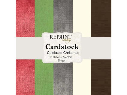 reprint celebrate christmas 12x12 inch cardstock c 33 11zon