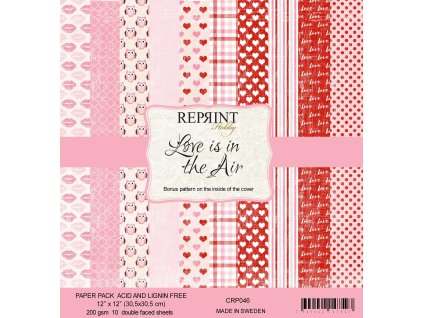 reprint love is in the air 12x12 inch paper pack c 22 11zon