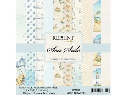 reprint sea side collection 8x8 inch paper pack rp 54 11zon