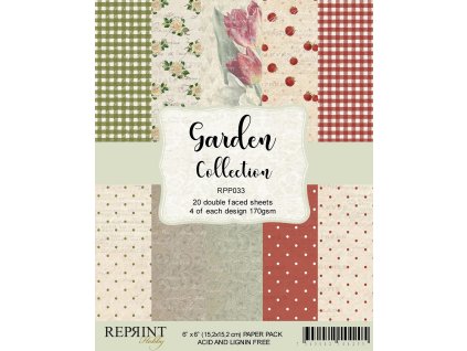 reprint garden collection 6x6 inch paper pack rpp0 14 11zon