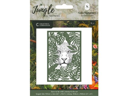 crafters companion royal jungle stamp and die born 3 11zon