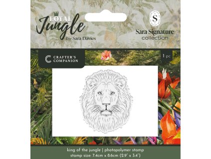 crafters companion royal jungle photopolymer stamp 6 11zon