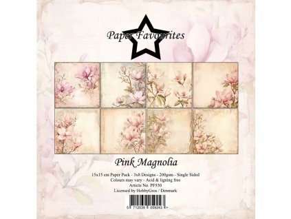 paper favourites pink magnolia 6x6 inch paper pad 2 11zon