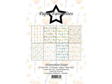 paper favourites watercolour easter a5 paper pad p 12 11zon