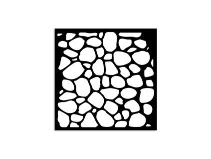 stamperia hidden grove thick stencil 12x12cm stone 23 11zon